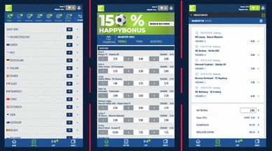 Mobile Registrierung Wettanbieter